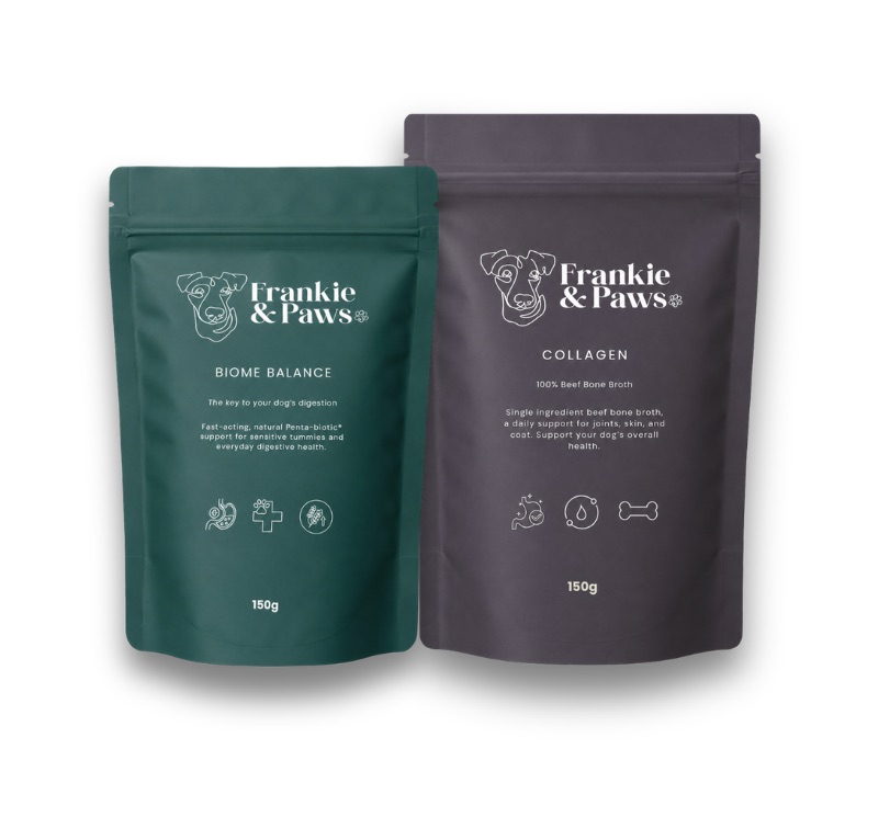 The Gut & Glow Collection — Biome Balance and Collagen supplements by Frankie & Paws